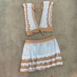 Beach cover up set